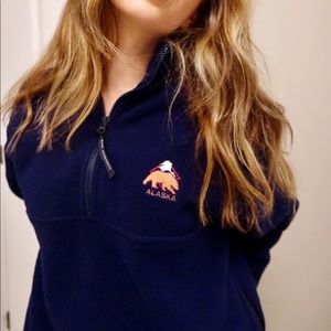 Embroidered “Alaska” fleece
